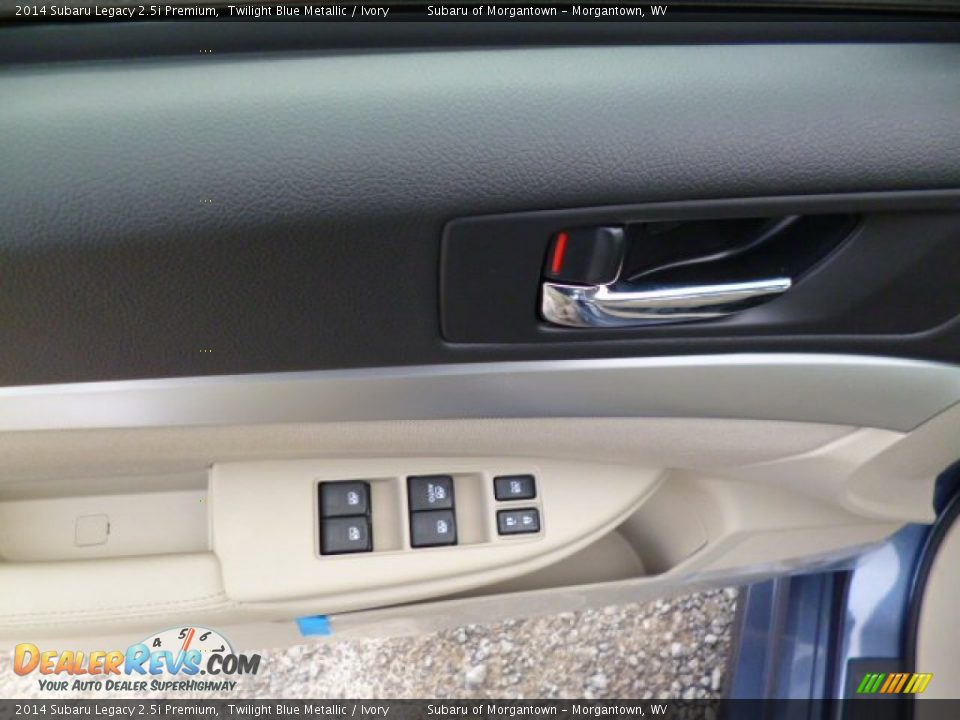 2014 Subaru Legacy 2.5i Premium Twilight Blue Metallic / Ivory Photo #17