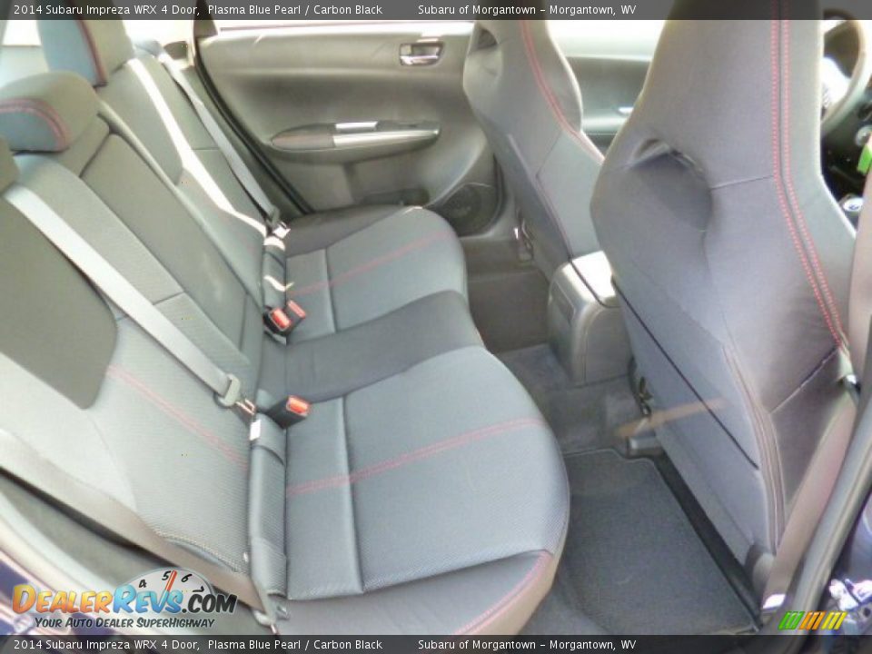 2014 Subaru Impreza WRX 4 Door Plasma Blue Pearl / Carbon Black Photo #12