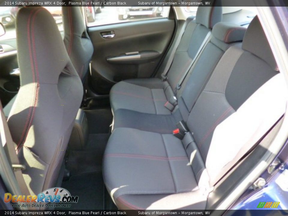 2014 Subaru Impreza WRX 4 Door Plasma Blue Pearl / Carbon Black Photo #13