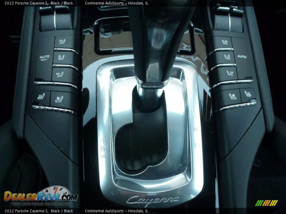 2012 Porsche Cayenne S Black / Black Photo #22