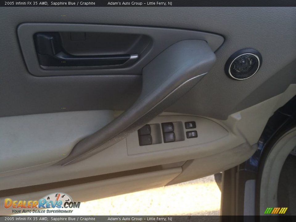 2005 Infiniti FX 35 AWD Sapphire Blue / Graphite Photo #7
