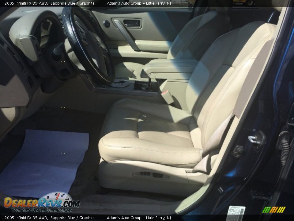 2005 Infiniti FX 35 AWD Sapphire Blue / Graphite Photo #8