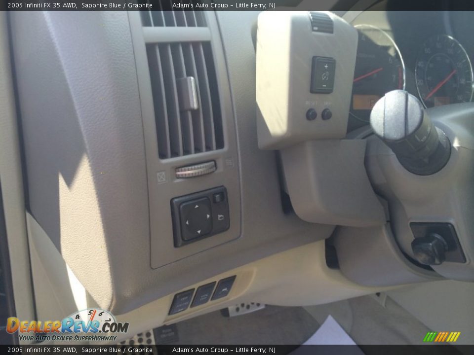 2005 Infiniti FX 35 AWD Sapphire Blue / Graphite Photo #9