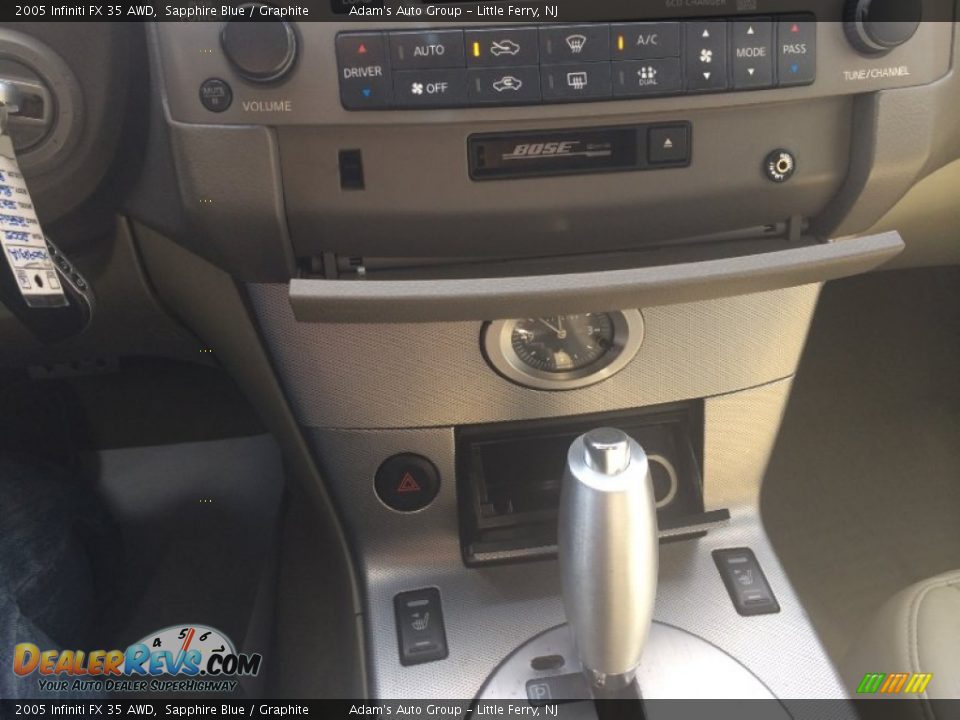 2005 Infiniti FX 35 AWD Sapphire Blue / Graphite Photo #14
