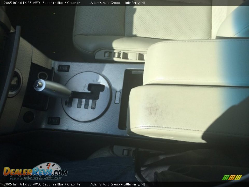 2005 Infiniti FX 35 AWD Sapphire Blue / Graphite Photo #15