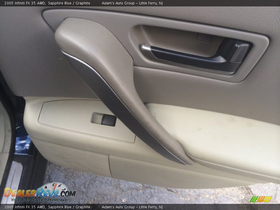 2005 Infiniti FX 35 AWD Sapphire Blue / Graphite Photo #19