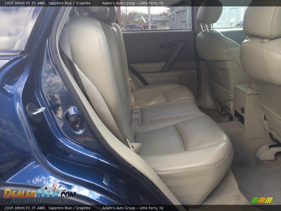 2005 Infiniti FX 35 AWD Sapphire Blue / Graphite Photo #20