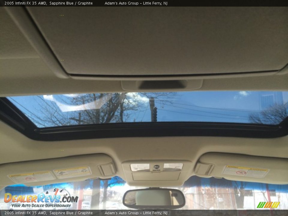 2005 Infiniti FX 35 AWD Sapphire Blue / Graphite Photo #23