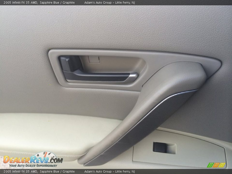 2005 Infiniti FX 35 AWD Sapphire Blue / Graphite Photo #24