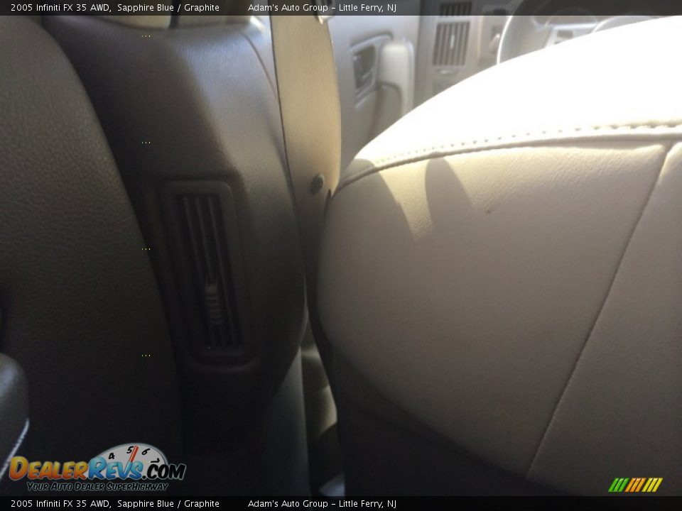 2005 Infiniti FX 35 AWD Sapphire Blue / Graphite Photo #25