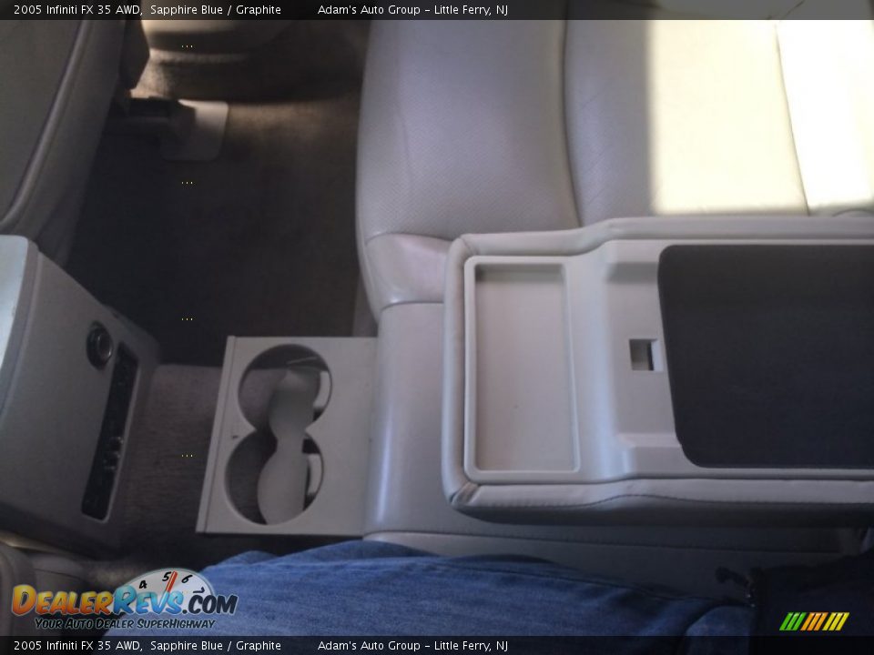 2005 Infiniti FX 35 AWD Sapphire Blue / Graphite Photo #26