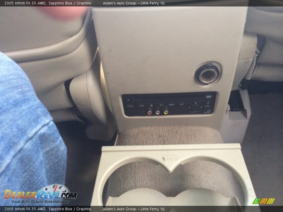 2005 Infiniti FX 35 AWD Sapphire Blue / Graphite Photo #27