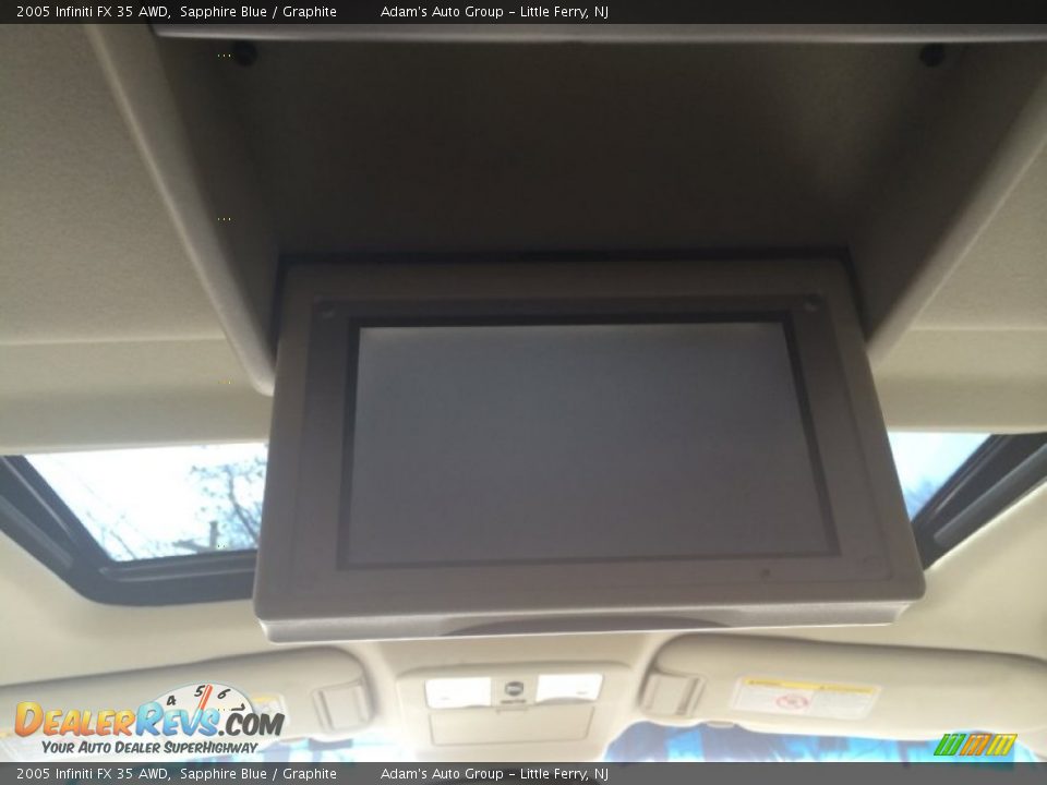 2005 Infiniti FX 35 AWD Sapphire Blue / Graphite Photo #28