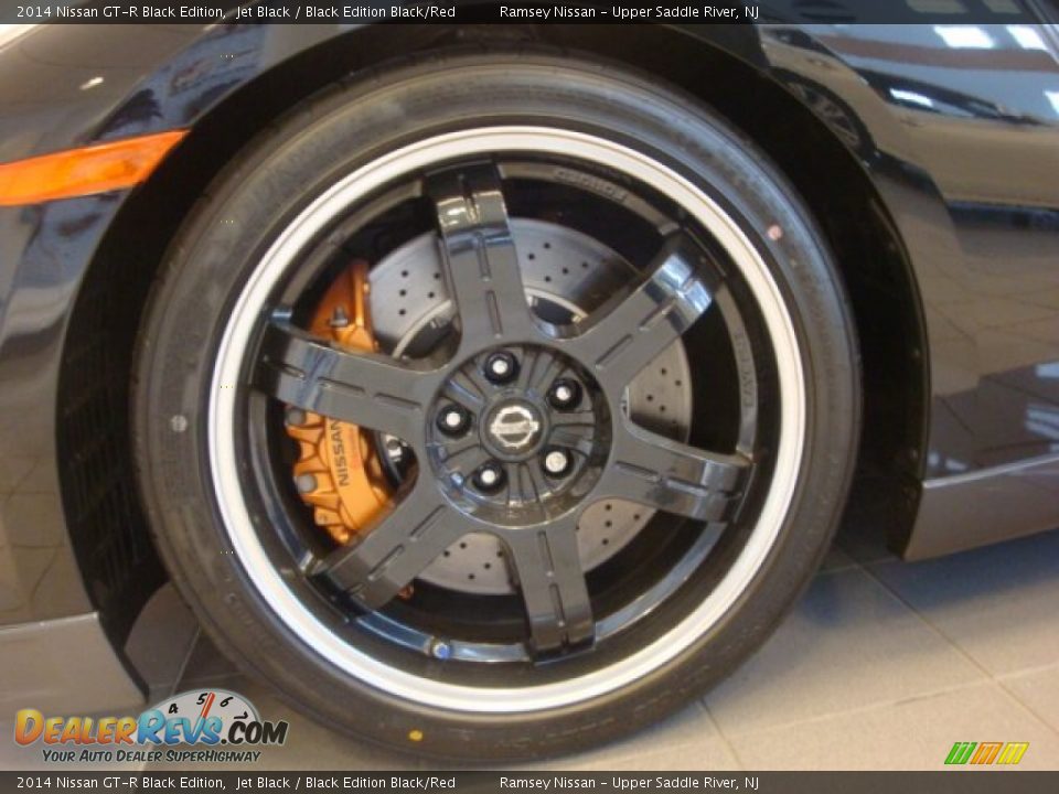 2014 Nissan GT-R Black Edition Wheel Photo #8