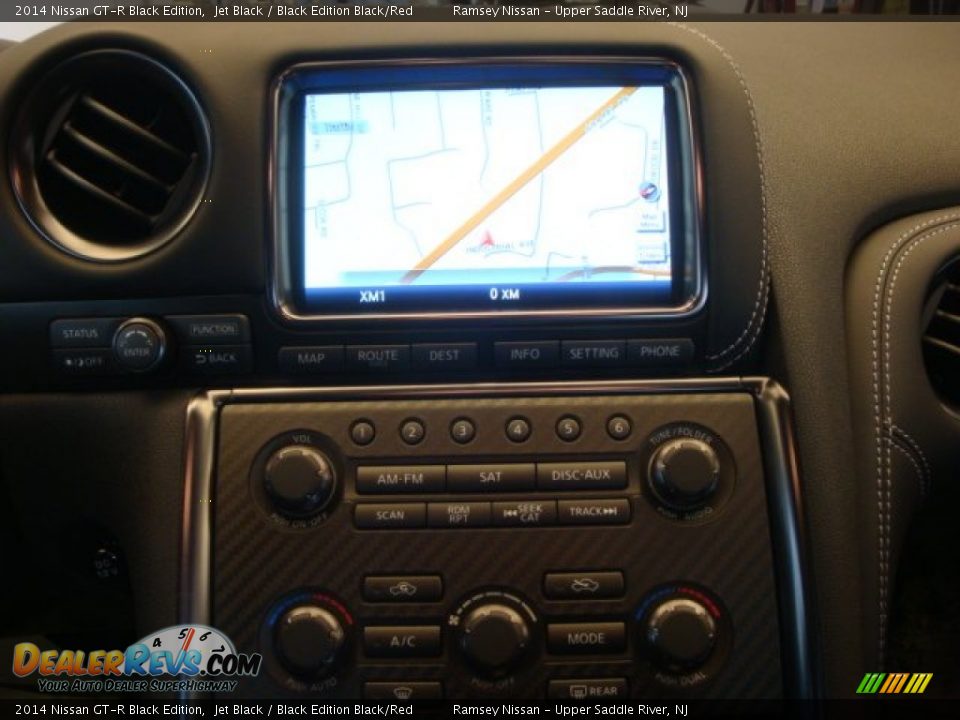 Navigation of 2014 Nissan GT-R Black Edition Photo #13