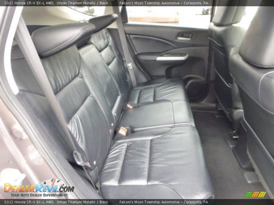 2012 Honda CR-V EX-L 4WD Urban Titanium Metallic / Black Photo #13