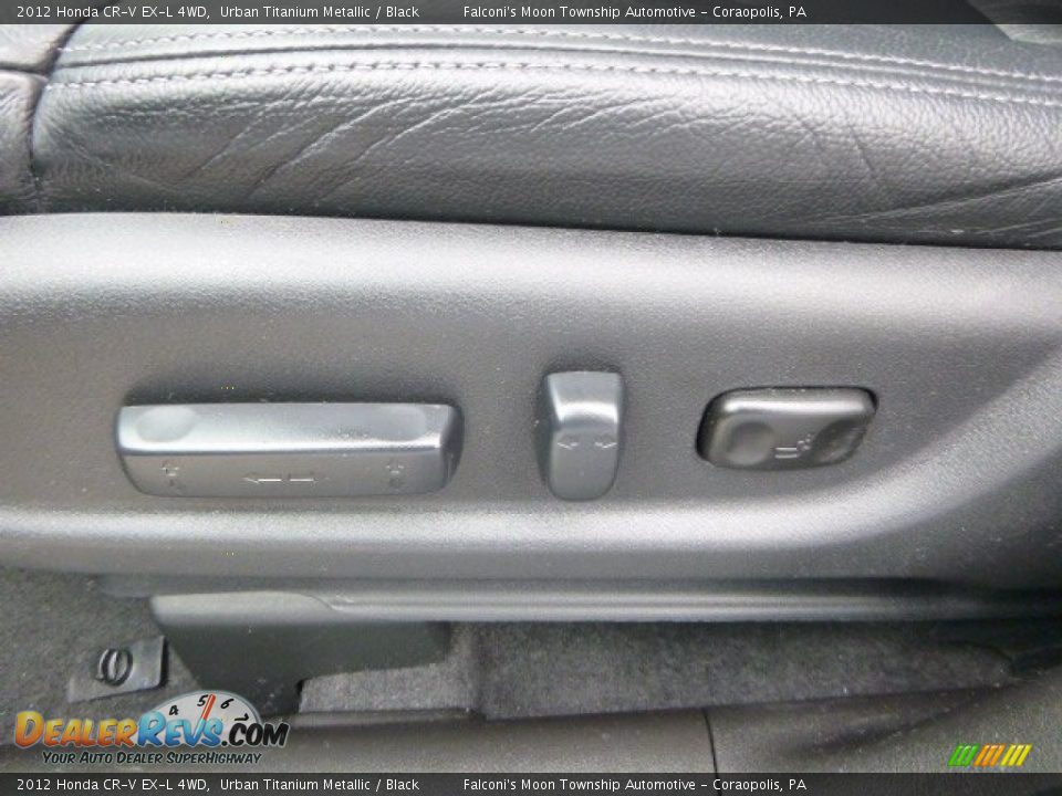 2012 Honda CR-V EX-L 4WD Urban Titanium Metallic / Black Photo #19