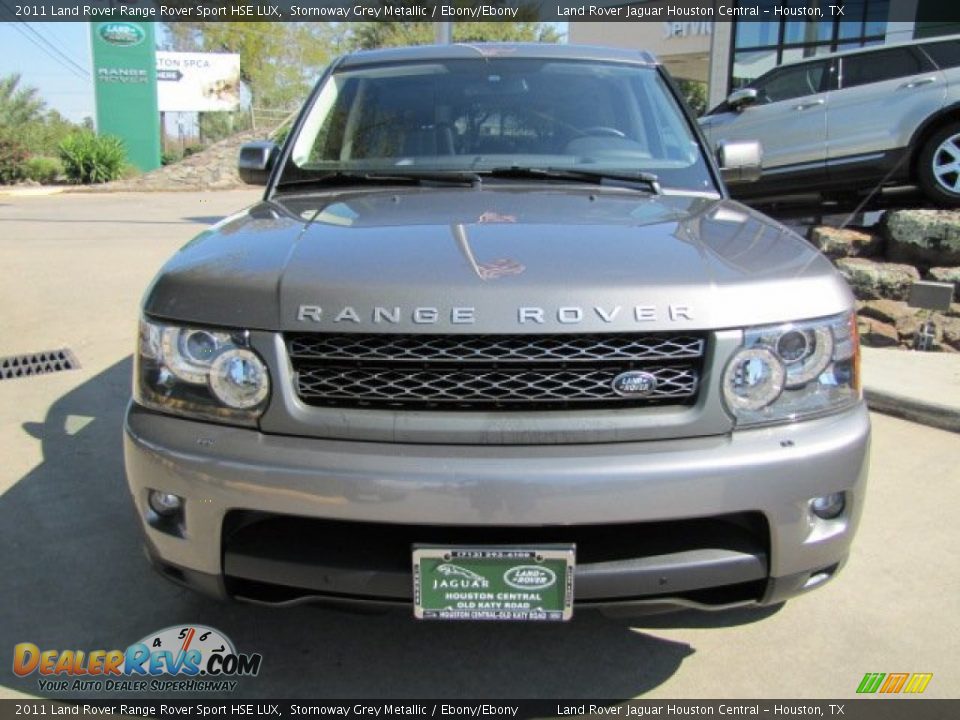 2011 Land Rover Range Rover Sport HSE LUX Stornoway Grey Metallic / Ebony/Ebony Photo #6