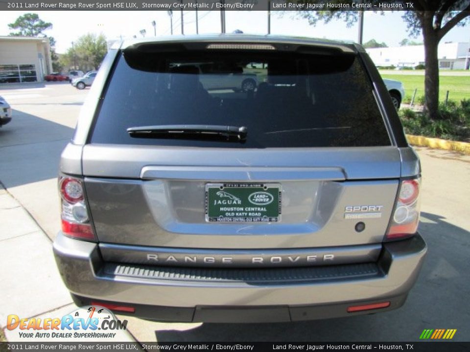 2011 Land Rover Range Rover Sport HSE LUX Stornoway Grey Metallic / Ebony/Ebony Photo #9