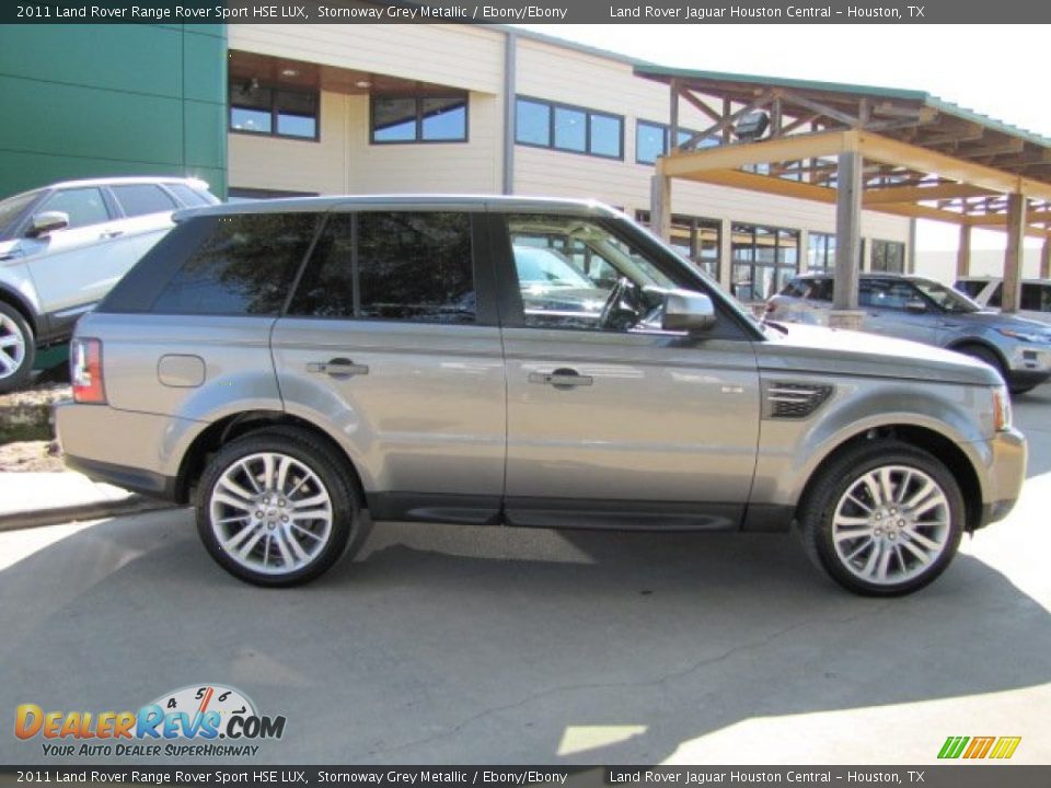 2011 Land Rover Range Rover Sport HSE LUX Stornoway Grey Metallic / Ebony/Ebony Photo #11