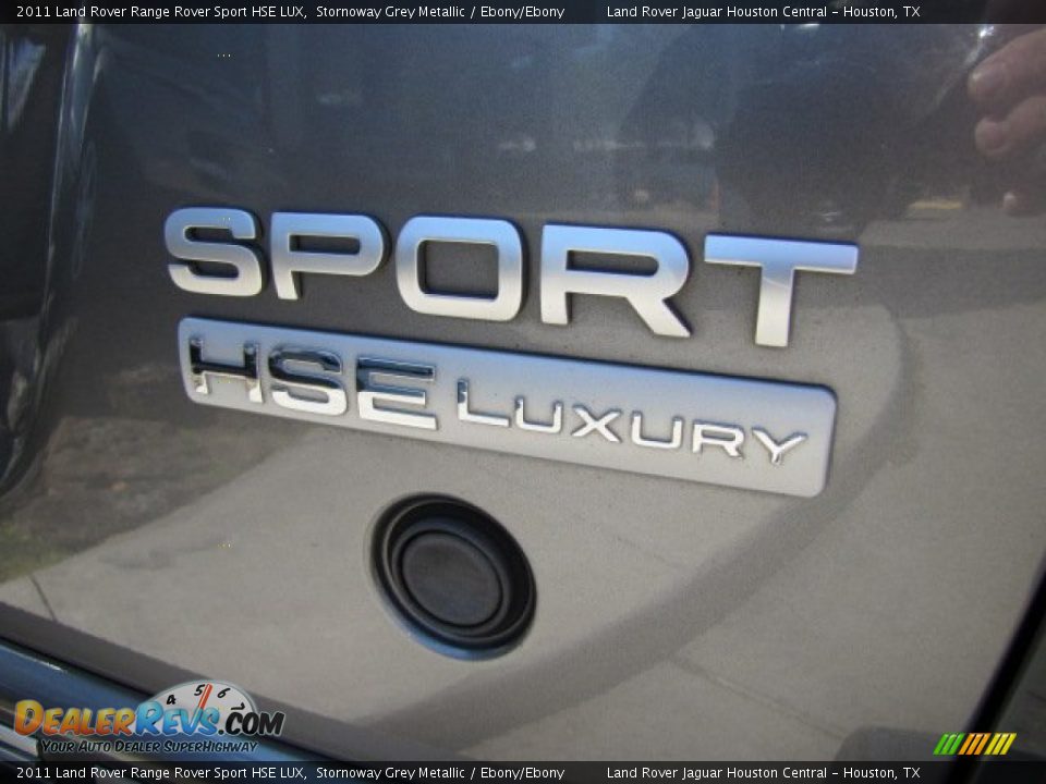 2011 Land Rover Range Rover Sport HSE LUX Stornoway Grey Metallic / Ebony/Ebony Photo #12