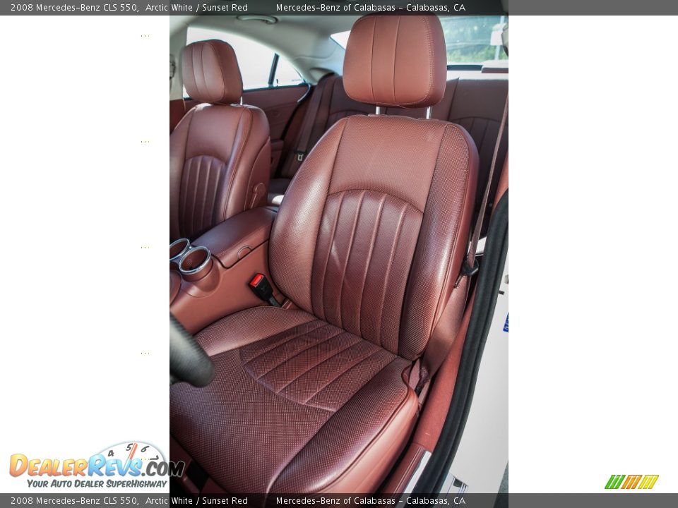 Front Seat of 2008 Mercedes-Benz CLS 550 Photo #21
