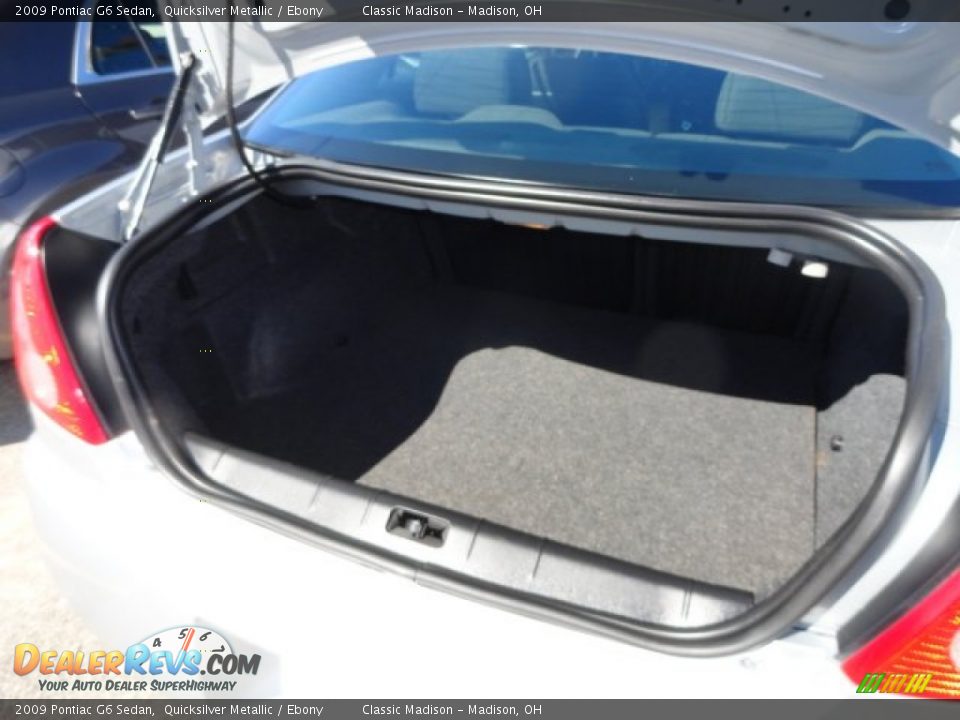2009 Pontiac G6 Sedan Quicksilver Metallic / Ebony Photo #4
