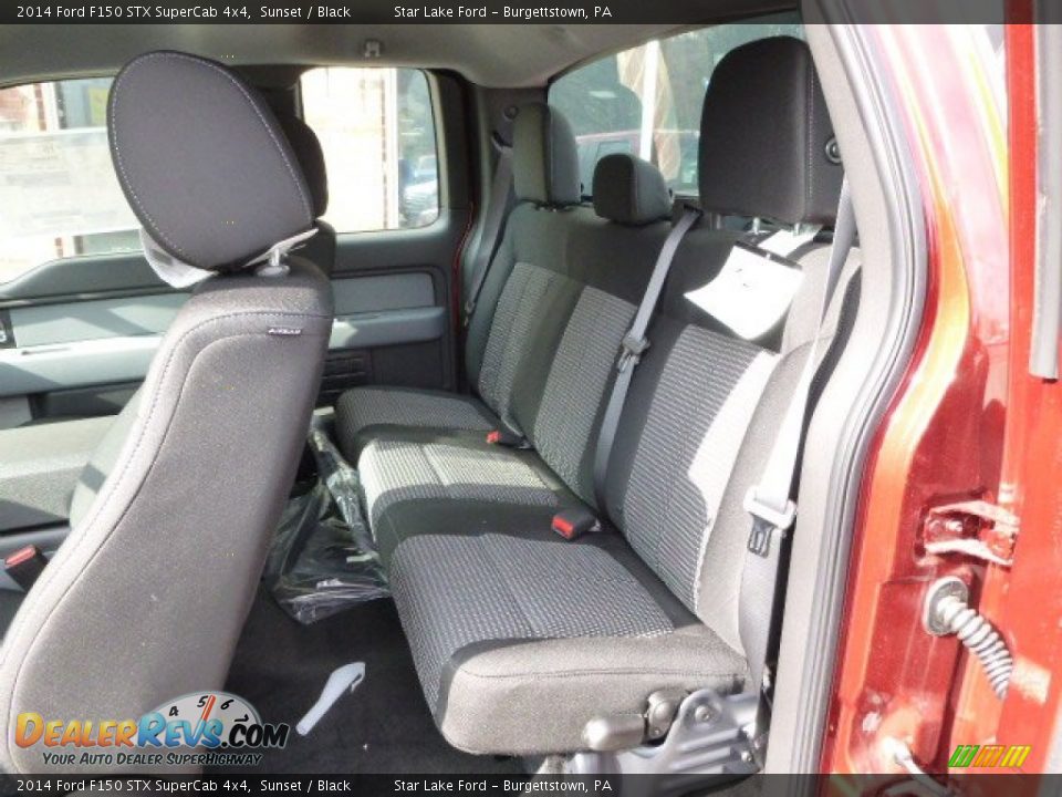 2014 Ford F150 STX SuperCab 4x4 Sunset / Black Photo #10
