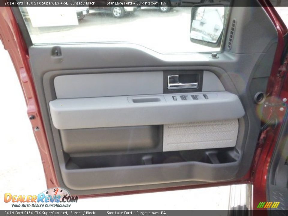 2014 Ford F150 STX SuperCab 4x4 Sunset / Black Photo #12