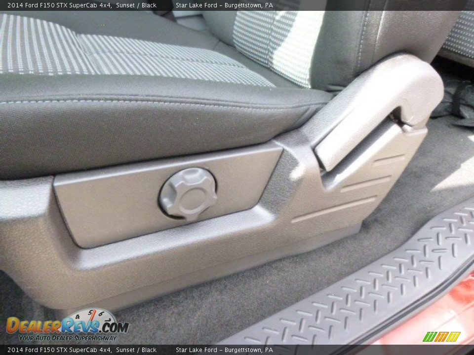 2014 Ford F150 STX SuperCab 4x4 Sunset / Black Photo #14