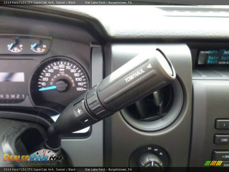 2014 Ford F150 STX SuperCab 4x4 Sunset / Black Photo #17