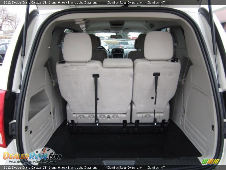 2012 Dodge Grand Caravan SE Stone White / Black/Light Graystone Photo #17