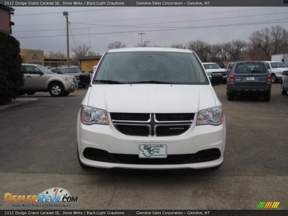 2012 Dodge Grand Caravan SE Stone White / Black/Light Graystone Photo #19