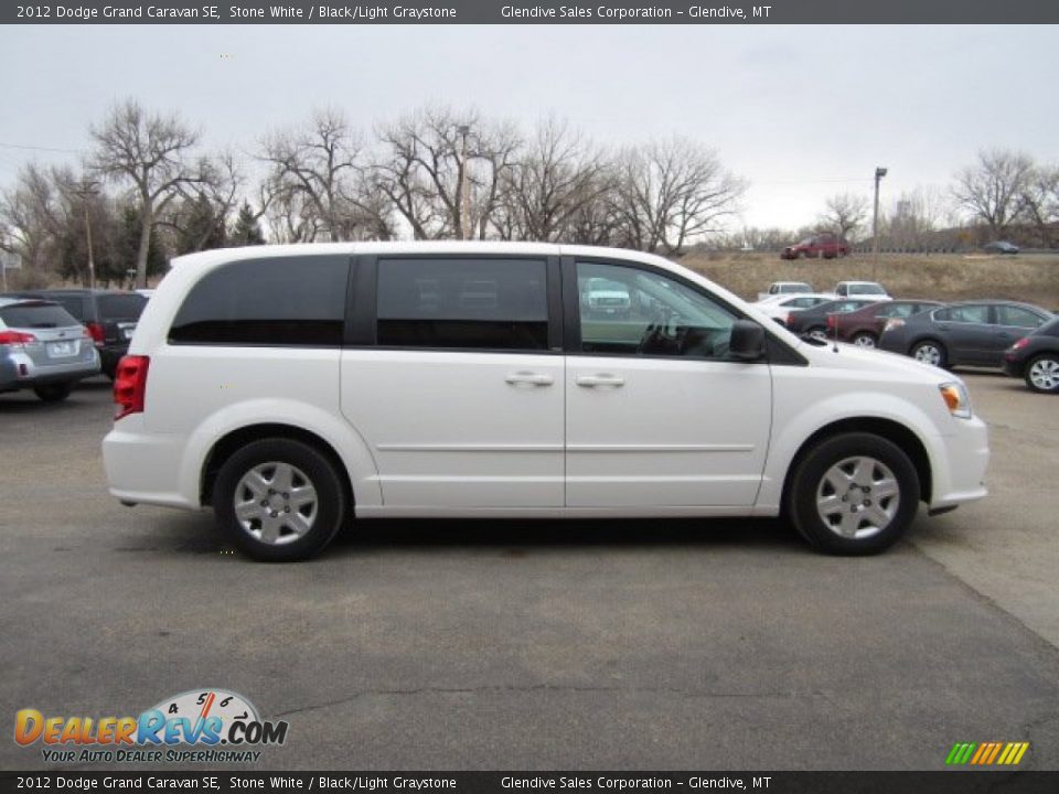 2012 Dodge Grand Caravan SE Stone White / Black/Light Graystone Photo #20