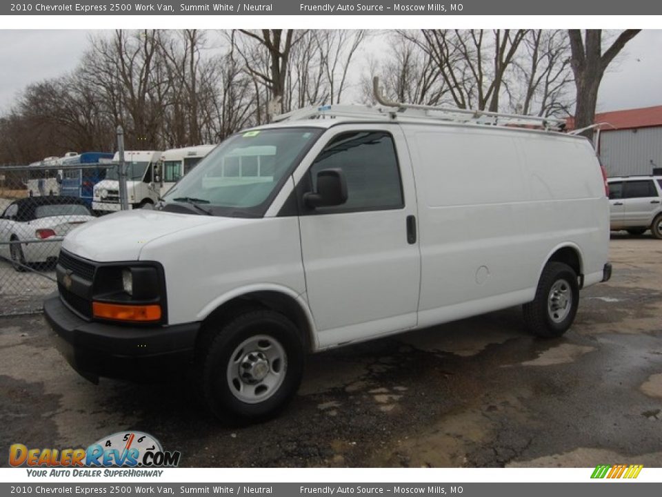 2010 Chevrolet Express 2500 Work Van Summit White / Neutral Photo #1
