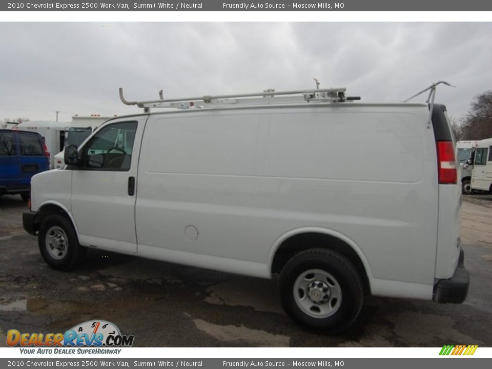 2010 Chevrolet Express 2500 Work Van Summit White / Neutral Photo #2