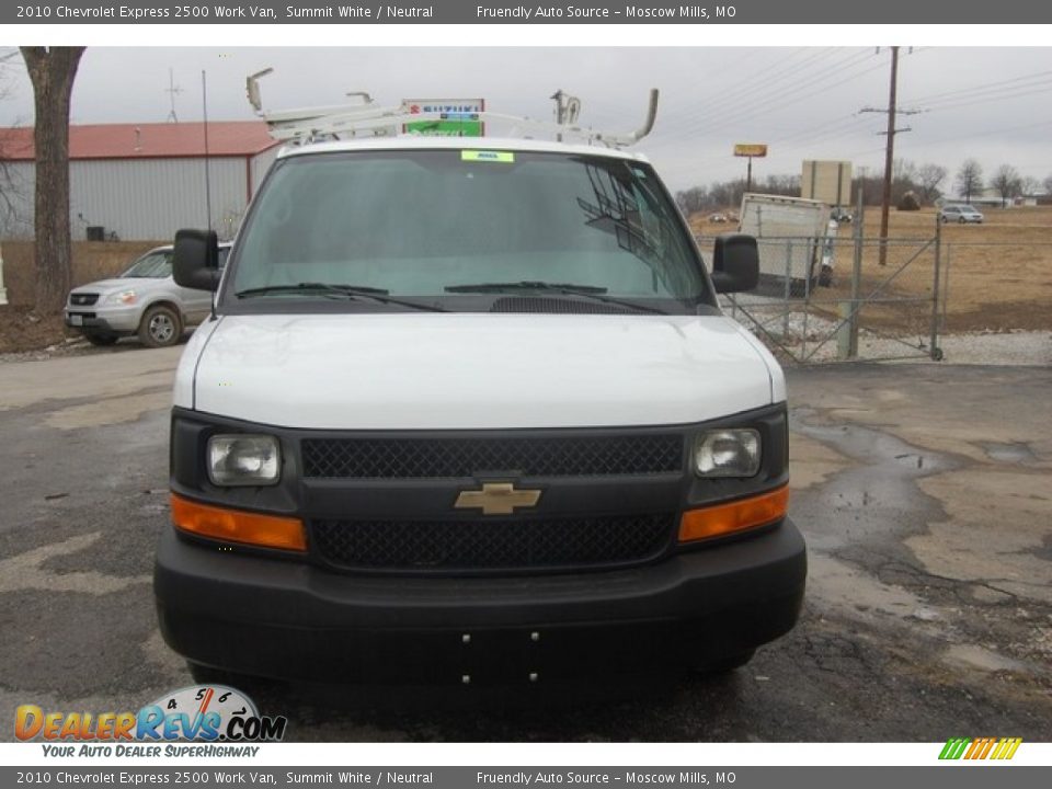 2010 Chevrolet Express 2500 Work Van Summit White / Neutral Photo #7