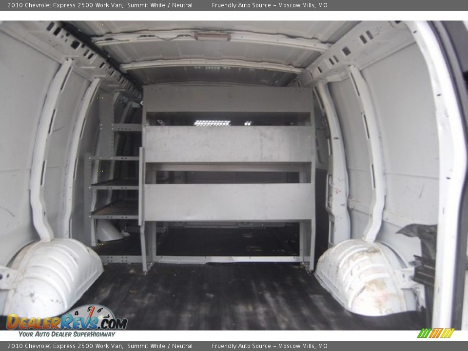2010 Chevrolet Express 2500 Work Van Summit White / Neutral Photo #12