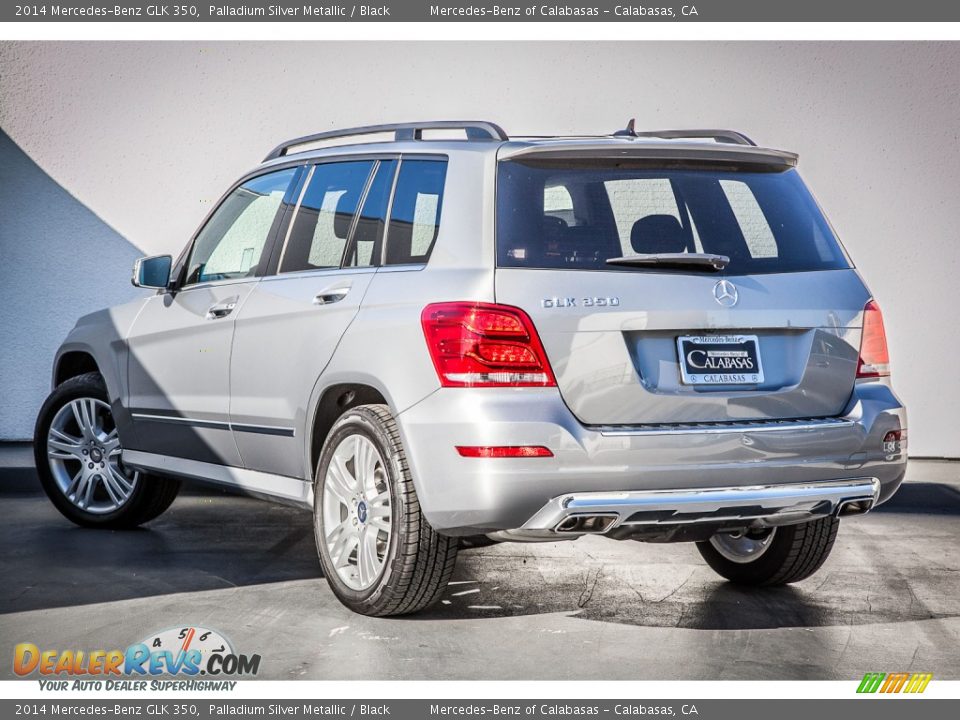 2014 Mercedes-Benz GLK 350 Palladium Silver Metallic / Black Photo #2