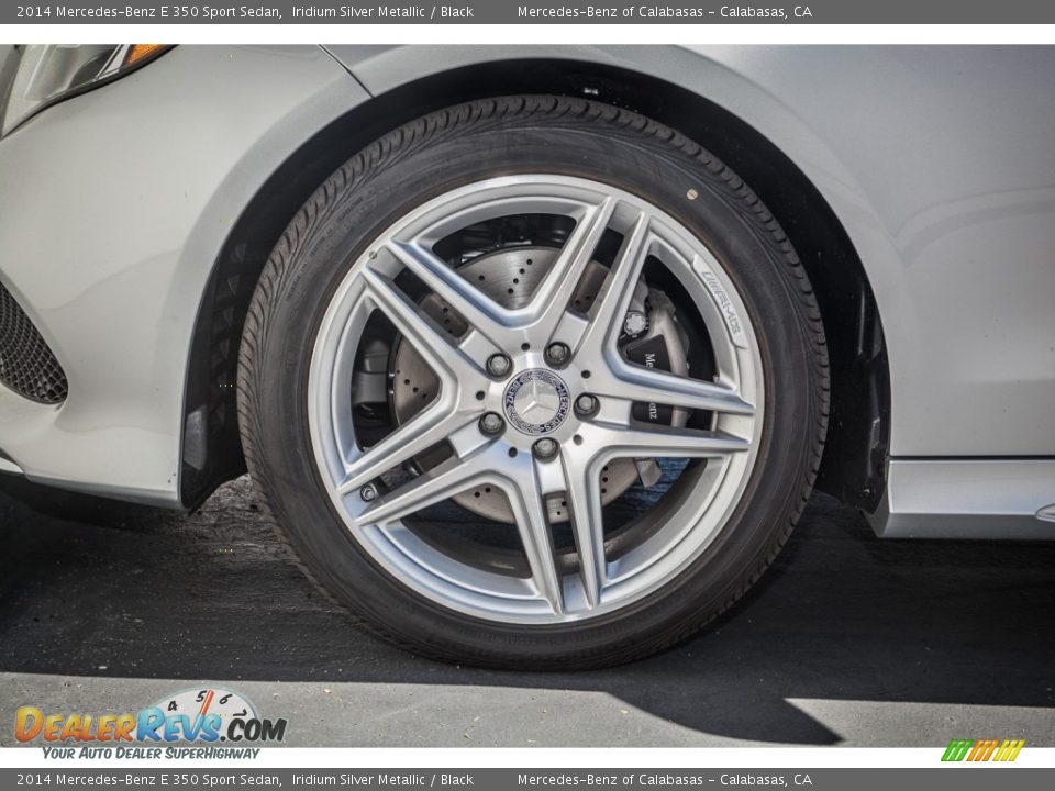 2014 Mercedes-Benz E 350 Sport Sedan Iridium Silver Metallic / Black Photo #10