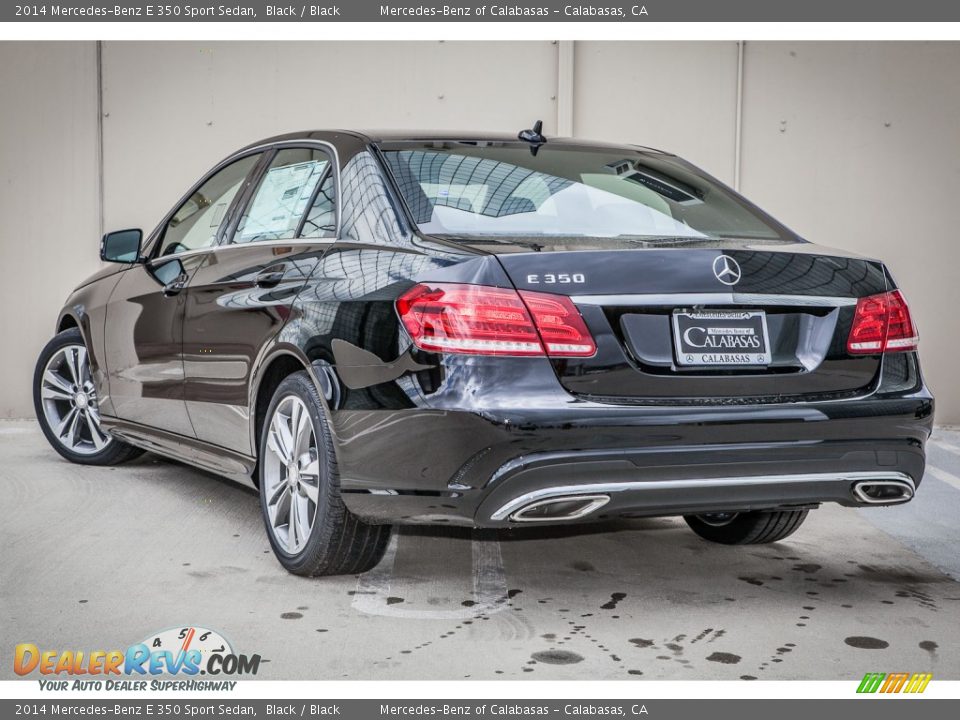 2014 Mercedes-Benz E 350 Sport Sedan Black / Black Photo #2
