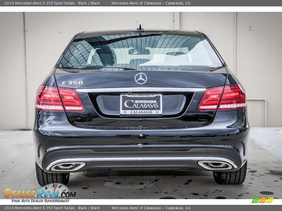 2014 Mercedes-Benz E 350 Sport Sedan Black / Black Photo #3
