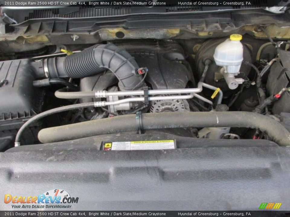 2011 Dodge Ram 2500 HD ST Crew Cab 4x4 Bright White / Dark Slate/Medium Graystone Photo #12