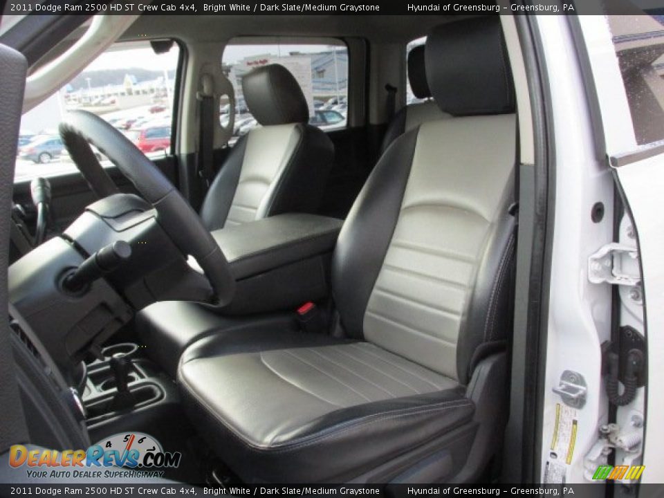 2011 Dodge Ram 2500 HD ST Crew Cab 4x4 Bright White / Dark Slate/Medium Graystone Photo #15