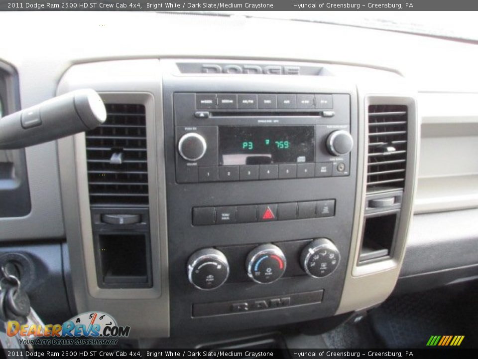 2011 Dodge Ram 2500 HD ST Crew Cab 4x4 Bright White / Dark Slate/Medium Graystone Photo #18