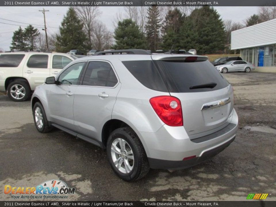2011 Chevrolet Equinox LT AWD Silver Ice Metallic / Light Titanium/Jet Black Photo #2