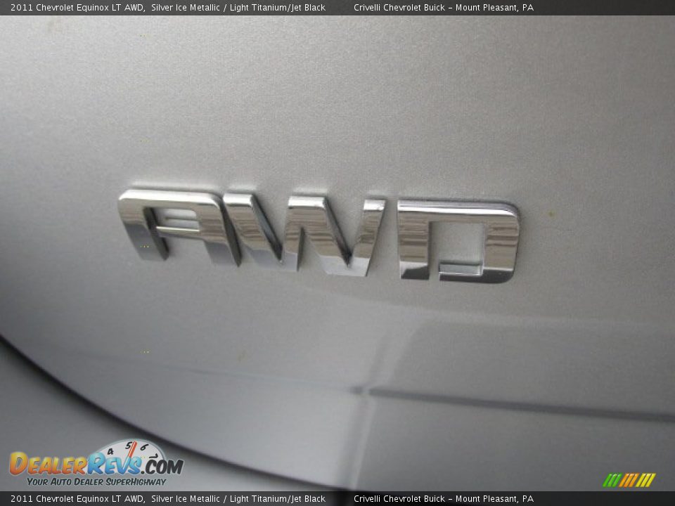 2011 Chevrolet Equinox LT AWD Silver Ice Metallic / Light Titanium/Jet Black Photo #5