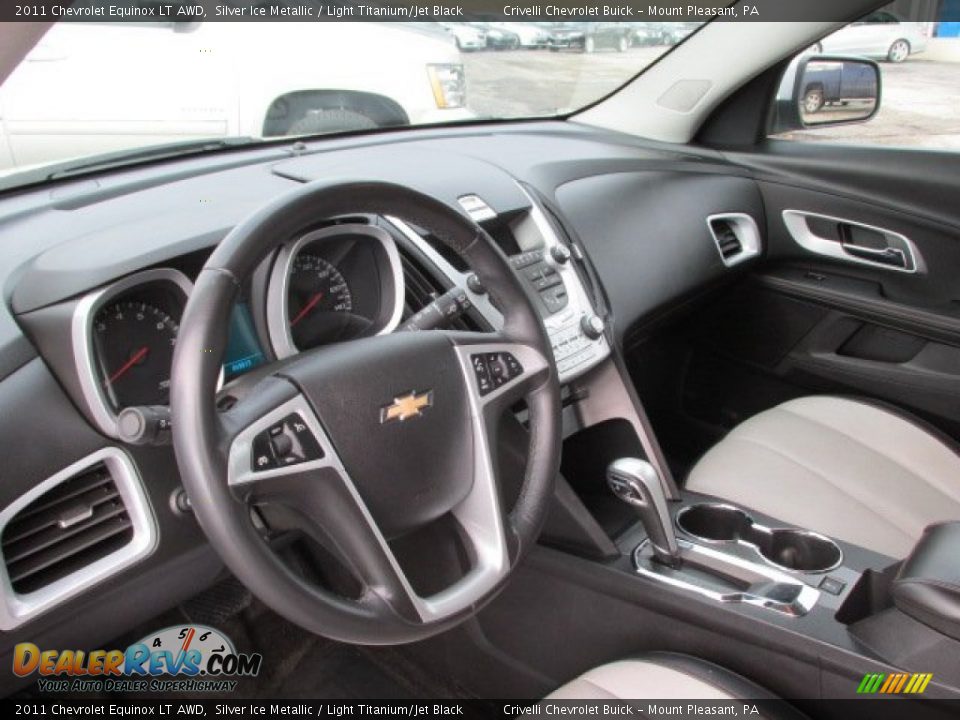 2011 Chevrolet Equinox LT AWD Silver Ice Metallic / Light Titanium/Jet Black Photo #11