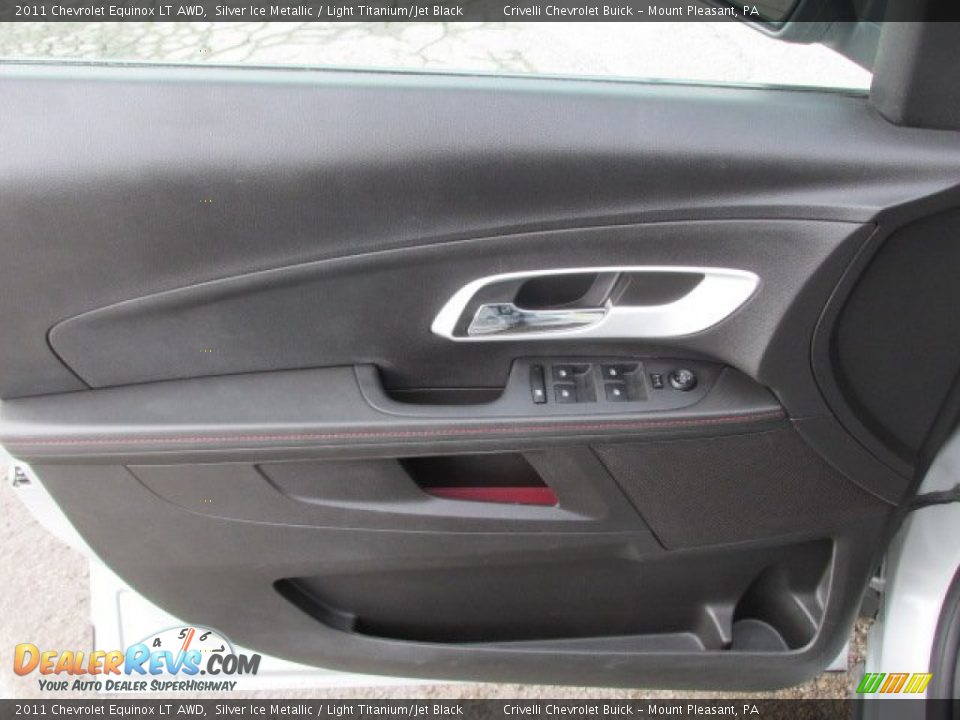 2011 Chevrolet Equinox LT AWD Silver Ice Metallic / Light Titanium/Jet Black Photo #12