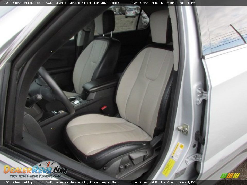 2011 Chevrolet Equinox LT AWD Silver Ice Metallic / Light Titanium/Jet Black Photo #13